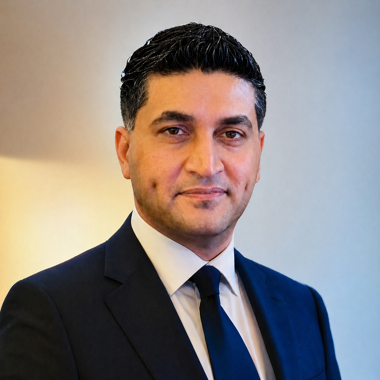 Ali Zeb, professional headshot for media use